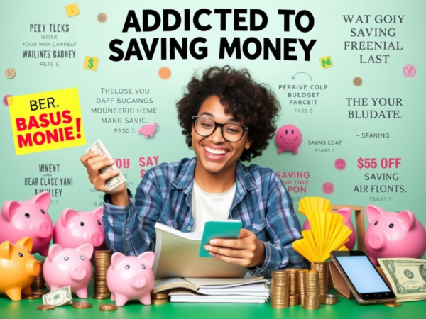 Addicted to Saving Money: